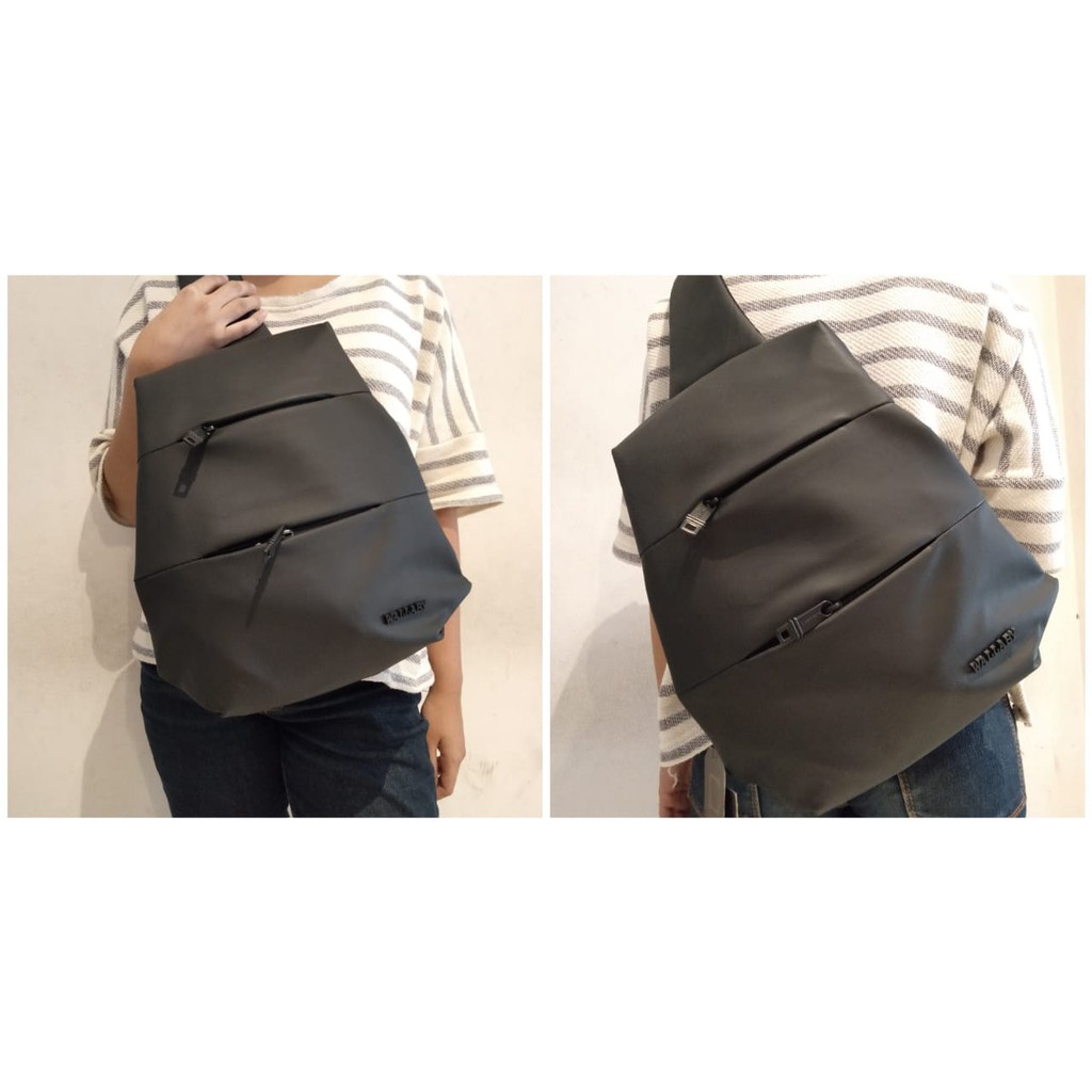 Tas selempang dada / punggung unik Pria wallaby USB medium tali besar