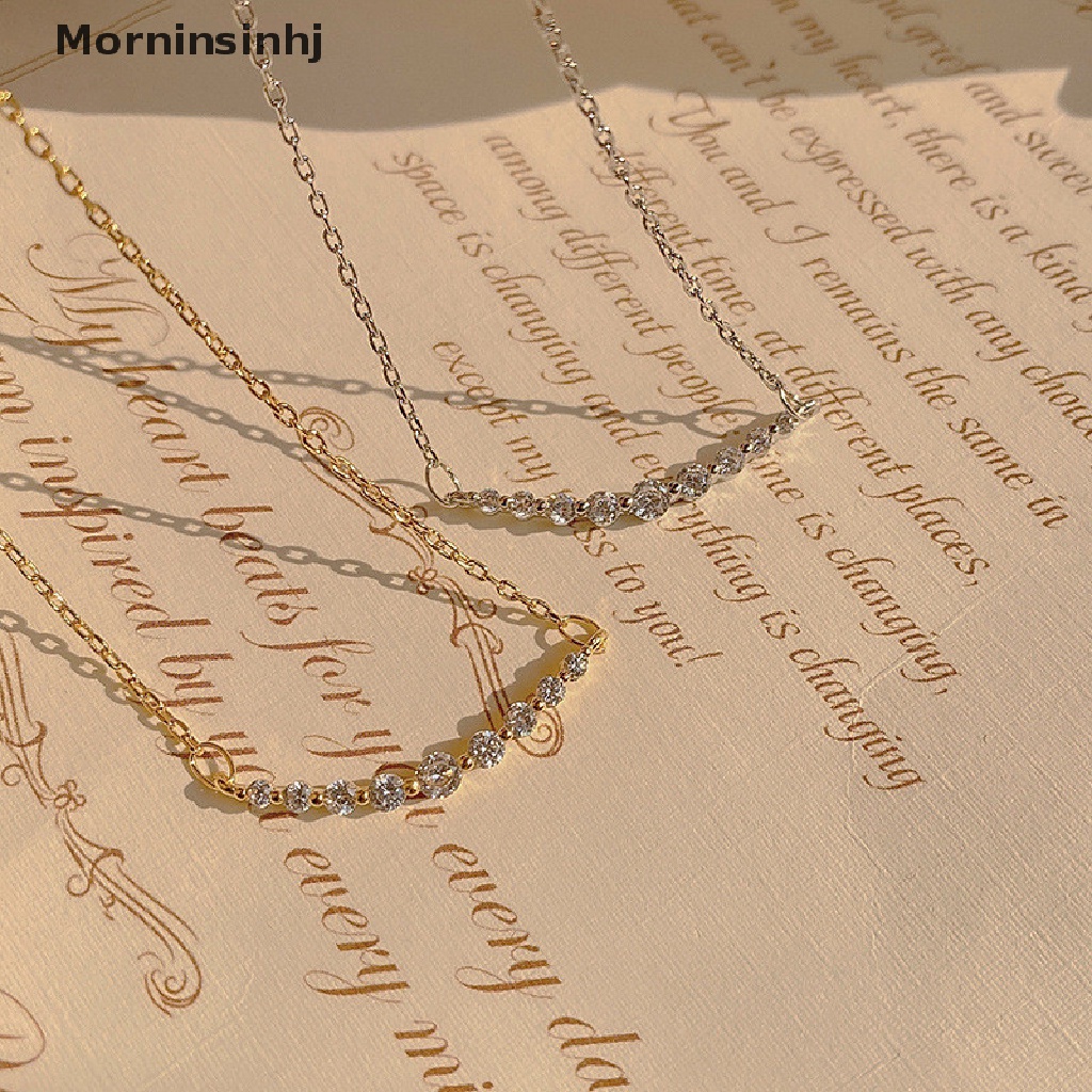 Mornin Multicolor Mini Birthstone Kalung Untuk Wanita Korea Fashion Perhiasan Menawan Liontin Rantai Choker Bijoux Kerah id