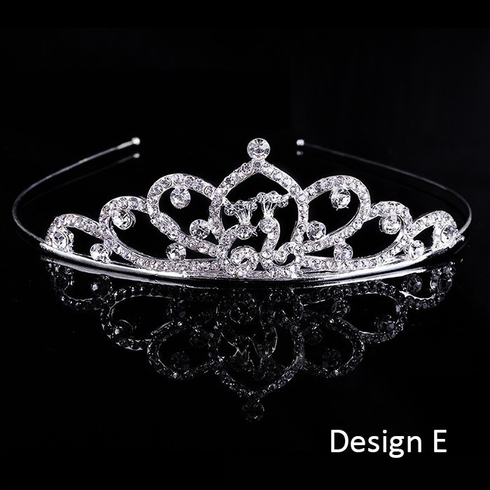 Wanita Mahkota Korea Fashion Berlian Women Jewerly Crown SJ002 (VHJKT)