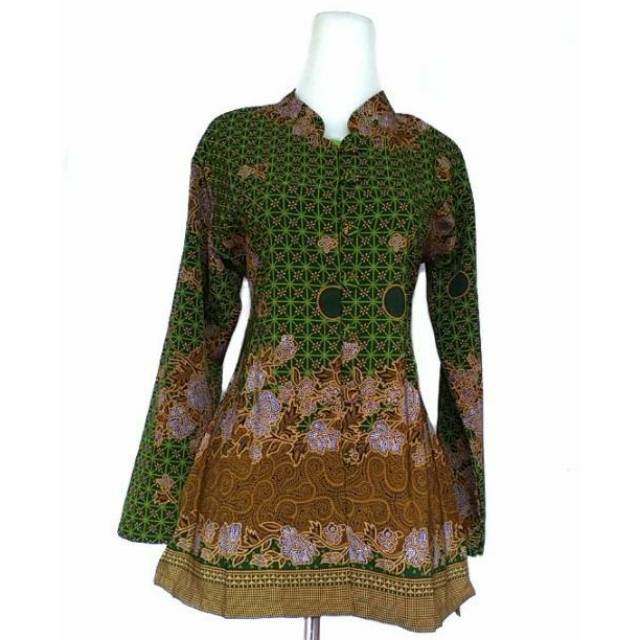 Atasan Batik Muslimat NU,Baju Atasan Batik Resmi Muslimat NU