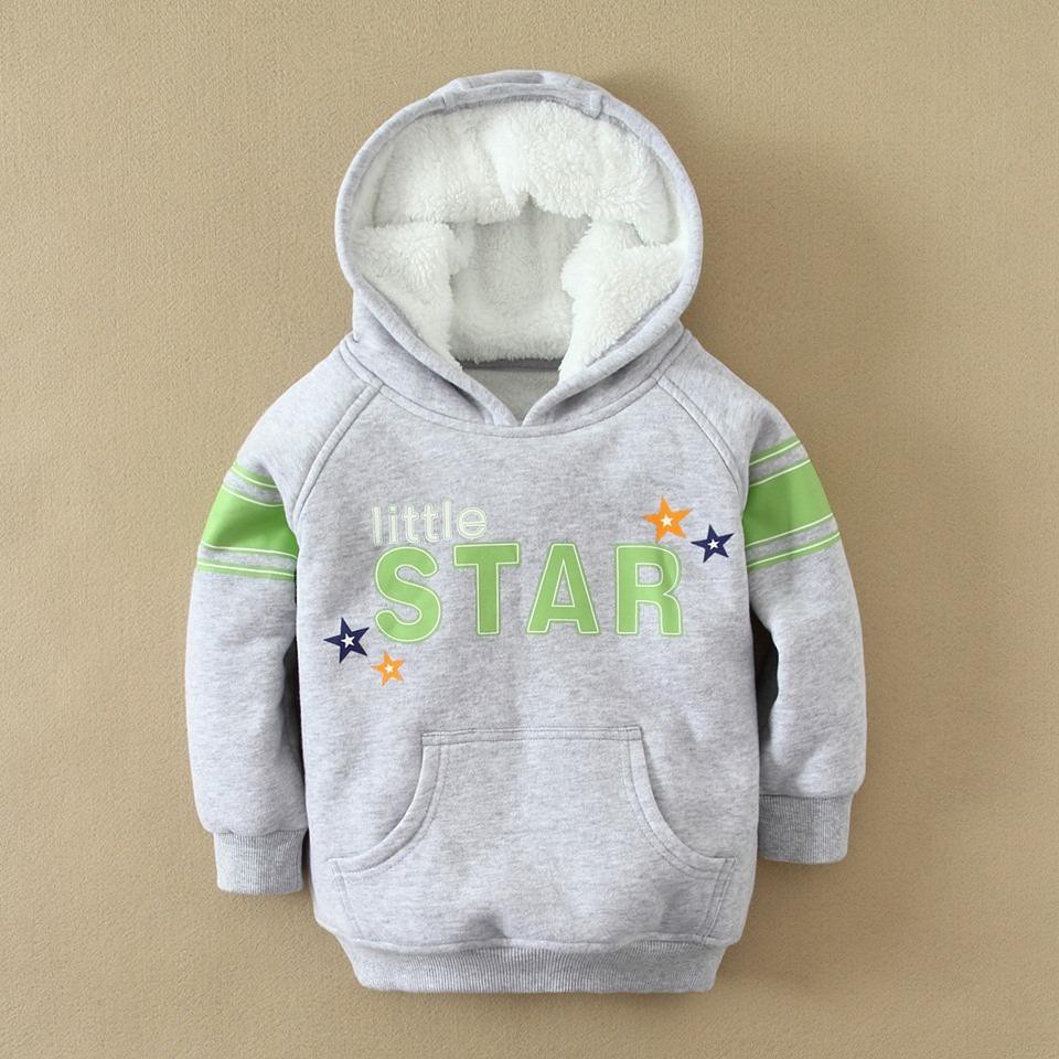 KID BOYS HOODIED JACKET STAR / JAKET ANAK / BAJU MOM&amp;BAB