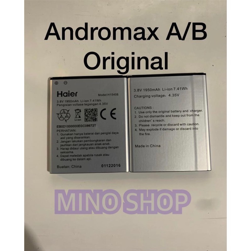 BATERAI - BATRE - BATTERY ANDROMAX A/B A16C3H ORI NEW