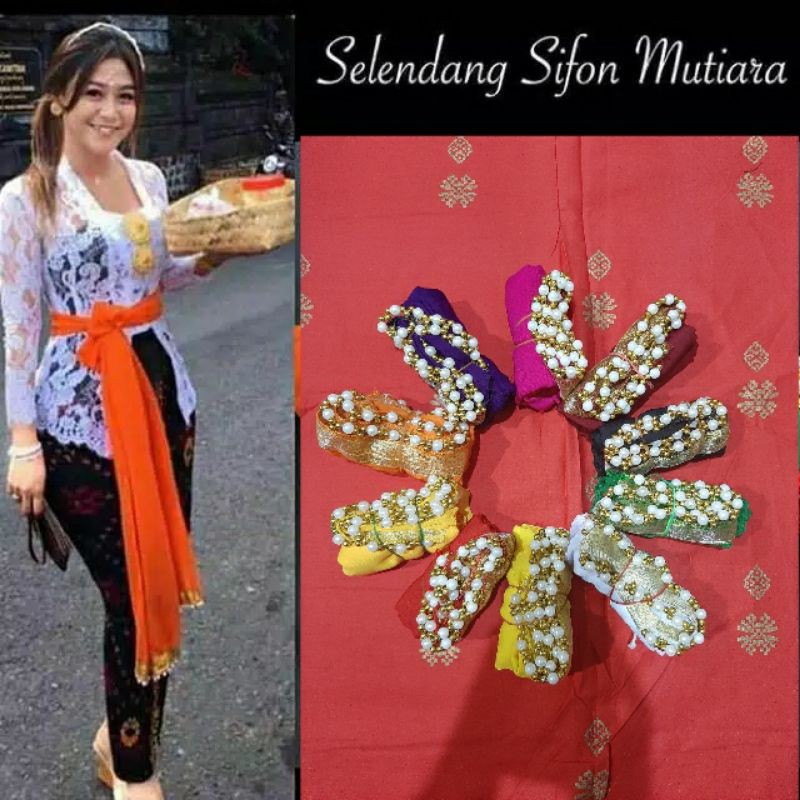 SELENDANG MUTIARA/SELENDANG JODHA/SELENDANG BALI