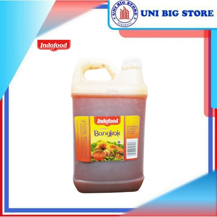 

Indofood Sambal Bangkok 57 Kg Galon Jerigen Jirigen