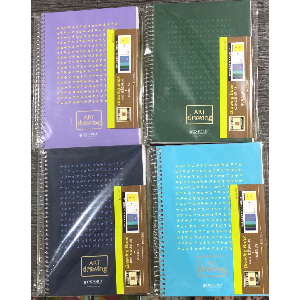 

oxford spiral drawing book/sketch book A5 110gsm (ASK00400A-1)