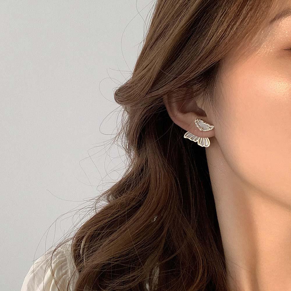 Needway Anting Kupu-Kupu Elegan Gadis Korea Perhiasan Fashion Sederhana