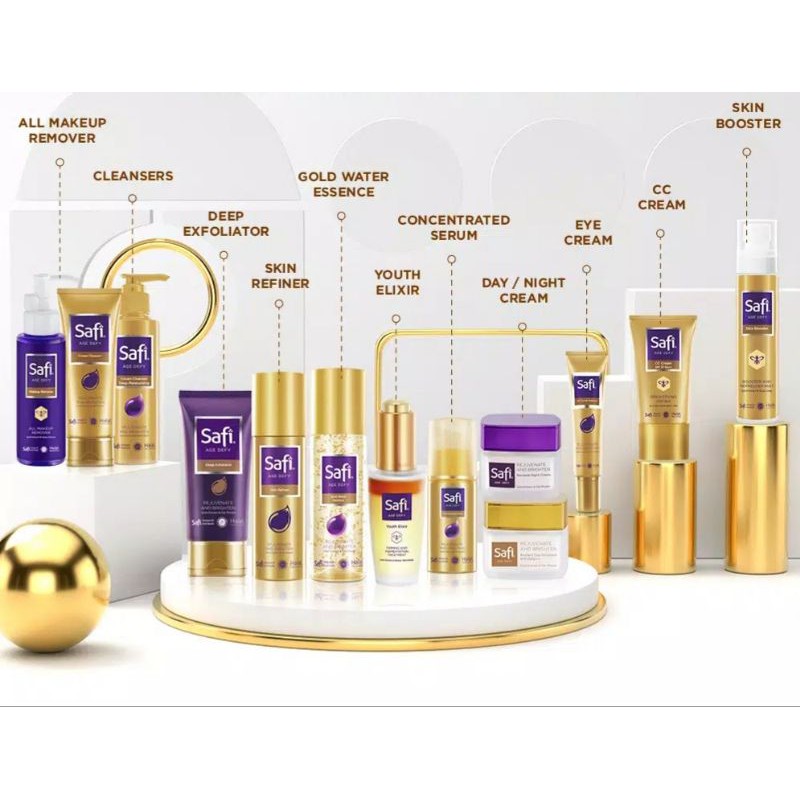 Paket Lengkap Safi Age defy (dry skin)