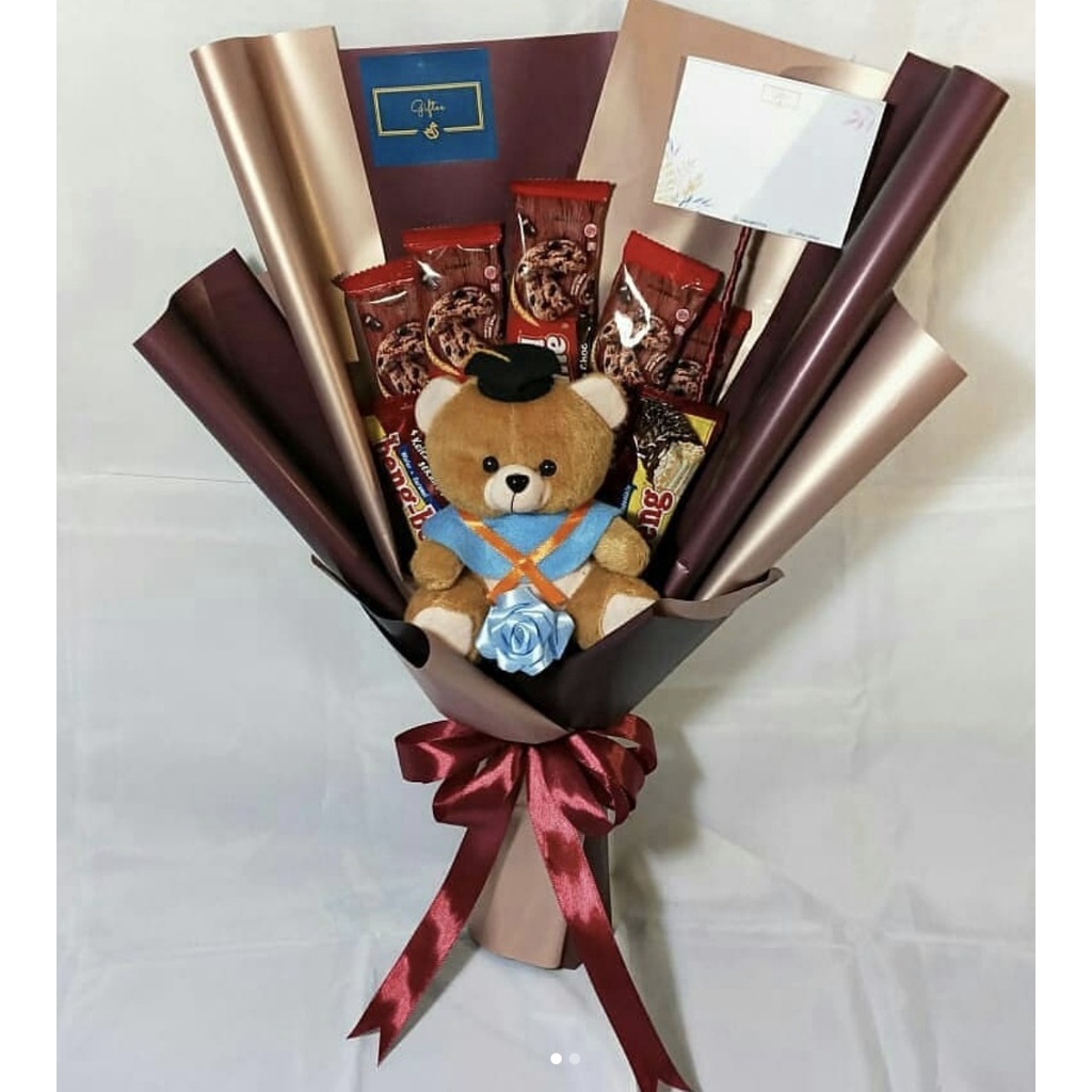 

Snack bucket wisuda/kado wisuda/buket coklat