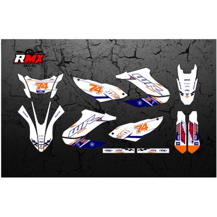 DECAL WR 155 R FULLBODY (007) DEKAL STIKER WR155 BIRU HITAM, MERAH, KUNING, HIJAU, BIRU TUA/MUDA, EM