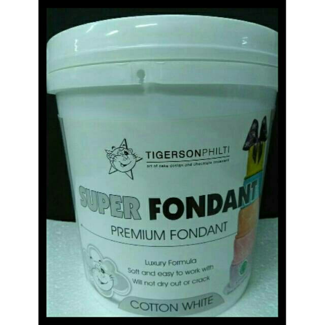 

Fondant tigerson 1 pail