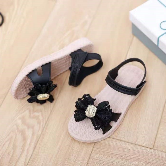 LittleAaron ROYALE PEARLS Sandal Anak Perempuan Bahan Karet Model Lucu 3-5 Tahun Import Sport Termurah Sendal Bayi Anak Cewek Cowok