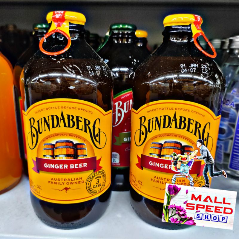 

Bundaberg Ginger Beer 375ml soft drink rasa jahe