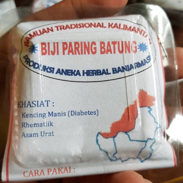 

RAMUAN TRADISIONAL KALIMANTAN BIJI PARING BATUNG