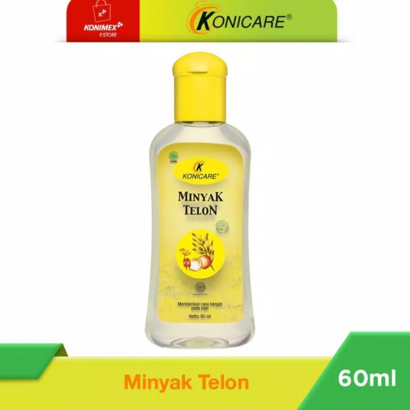 Konicare Minyak Telon Tutup Kuning 60ml