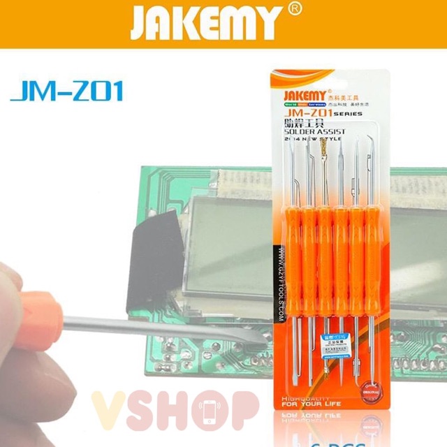 SOLDER ASSIST TOOL SET - ALAT BANTU SOLDER JAKEMY JM-Z01