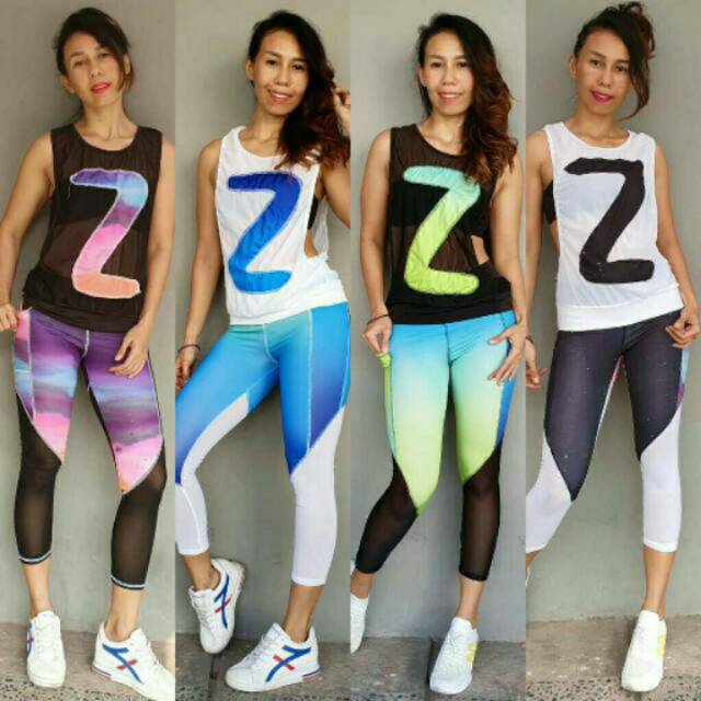 Baju senam Aerobic Zumba