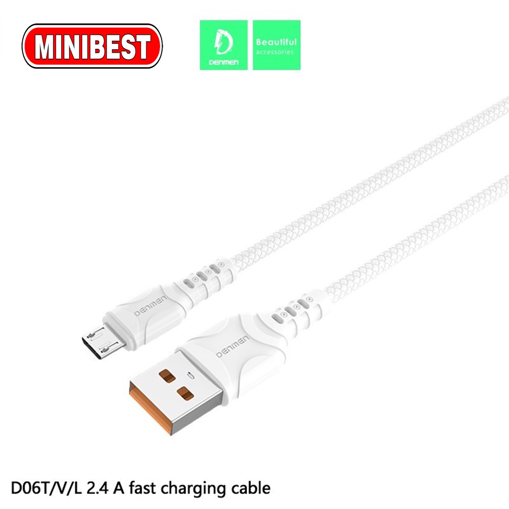 Kabel powerbank/usb cable/data cable for android &amp; lightning 2.1A original MQ