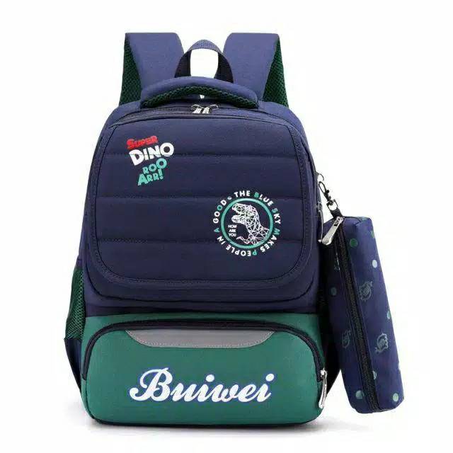 TAS RANSEL DINO ANAK SEKOLAH/BACKPACK SEKOLAH/TAS RANSEL SEKOLAH ANAK MOTIF DINO