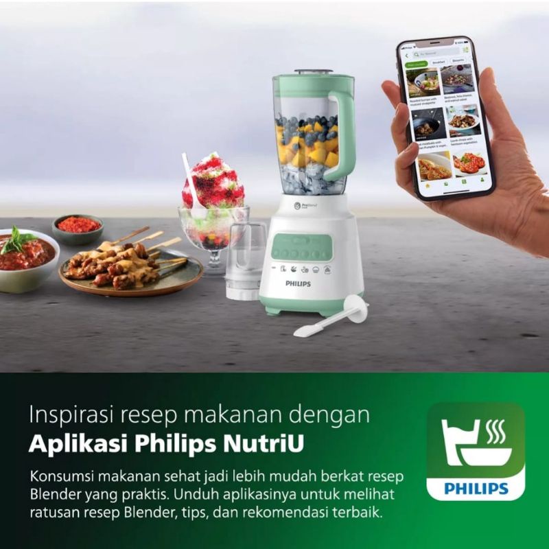 Philips blender plastik 2 L HR2221 / HR-2221 GARANSI RESMI