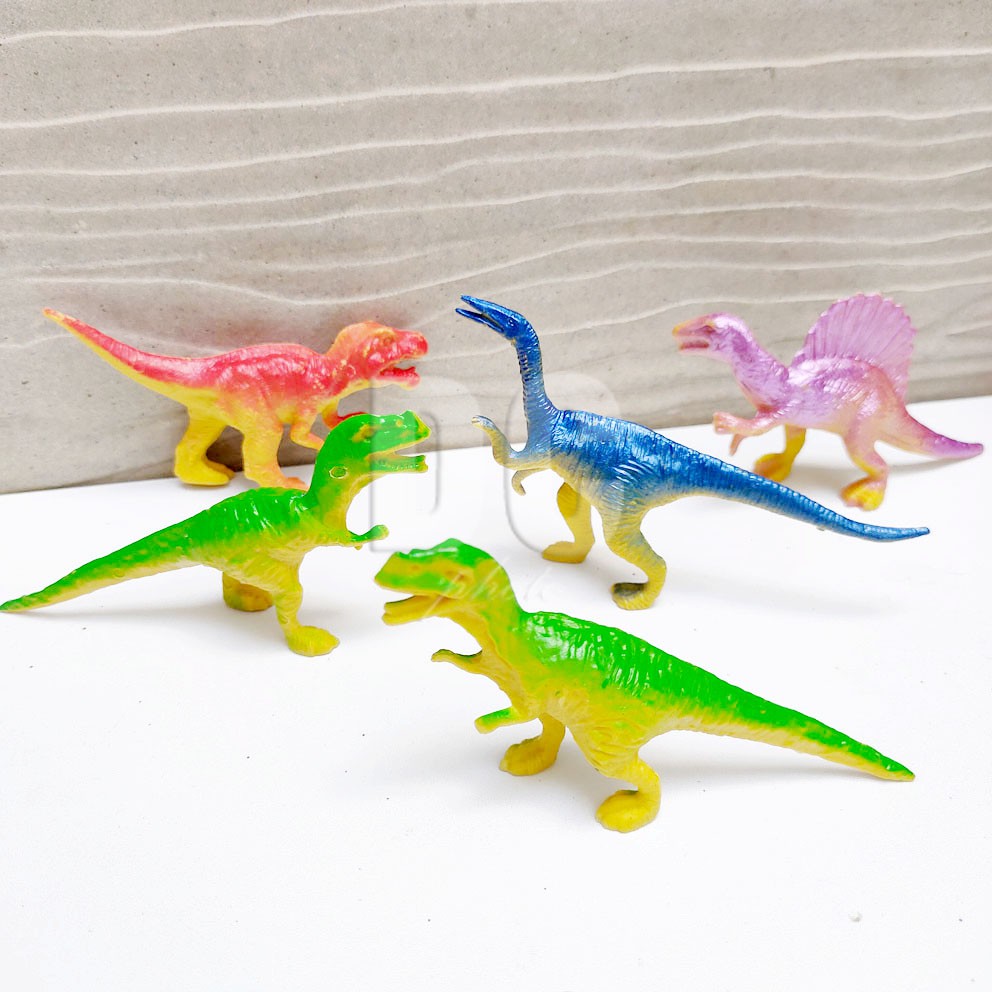 Dinosaurus Set Mainan Dino Dinosaurs Miniatur Jurassic World