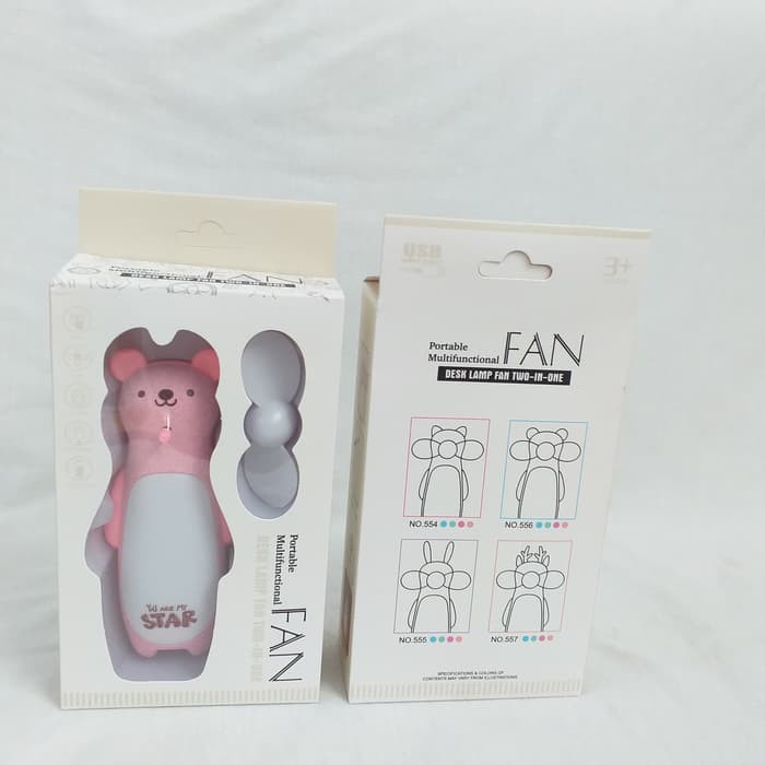 Kipas Angin Mini PANDA FAN Karakter PANDA Model FM556