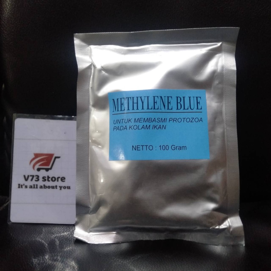 METHYLENE BLUE BUBUK 100 GR OBAT IKAN OBAT BIRU