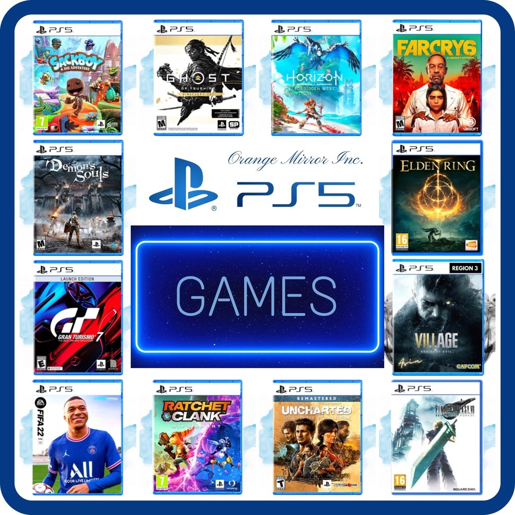 ⭐ PLAYSTATlON 5 GAMES ⭐ kaset bd game ps5 ps 5 hogwarts legacy ghost god of tsushima war raknarok sp