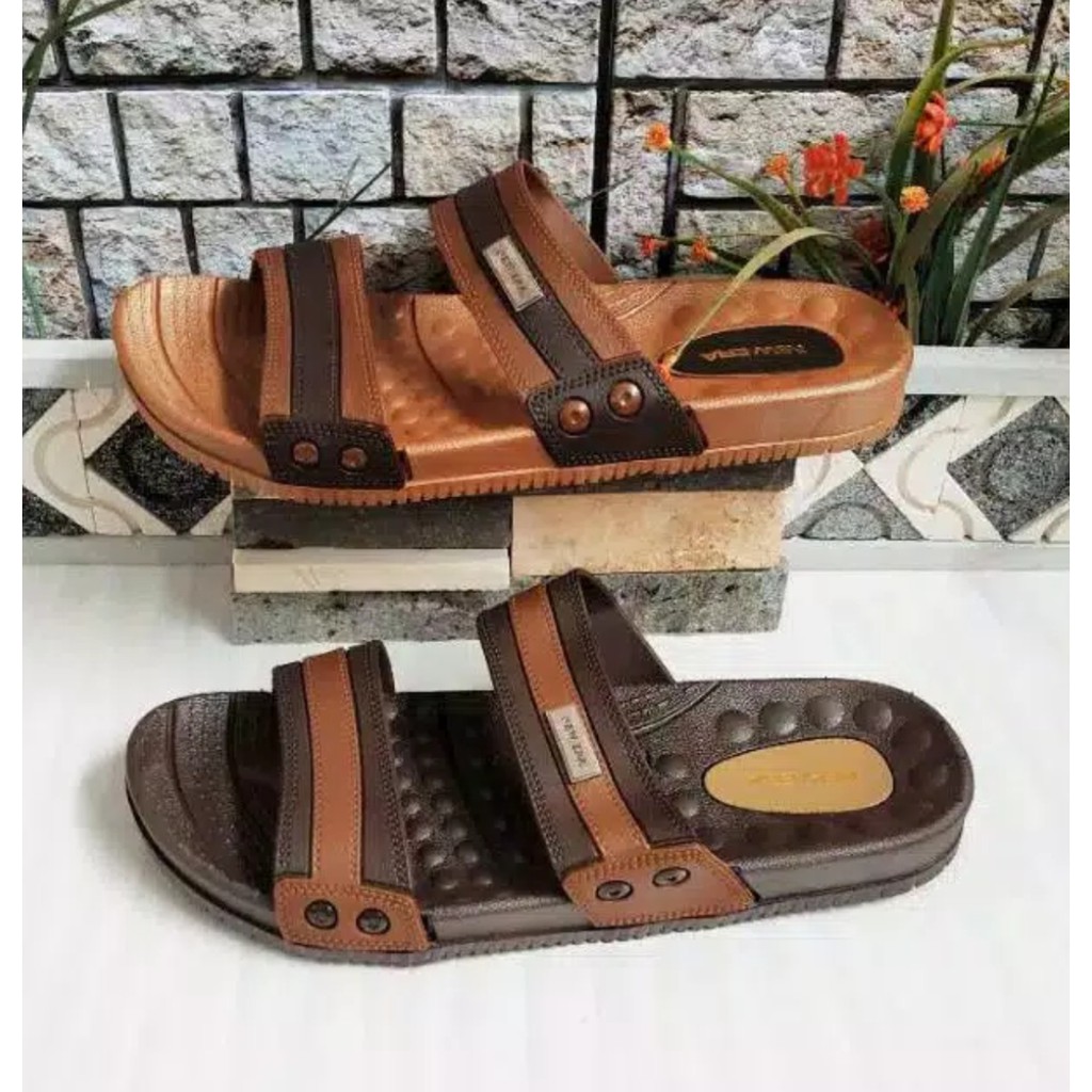 Sandal Lebaran New Era Paling Laris Original Pria Dewasa Sandal Karet