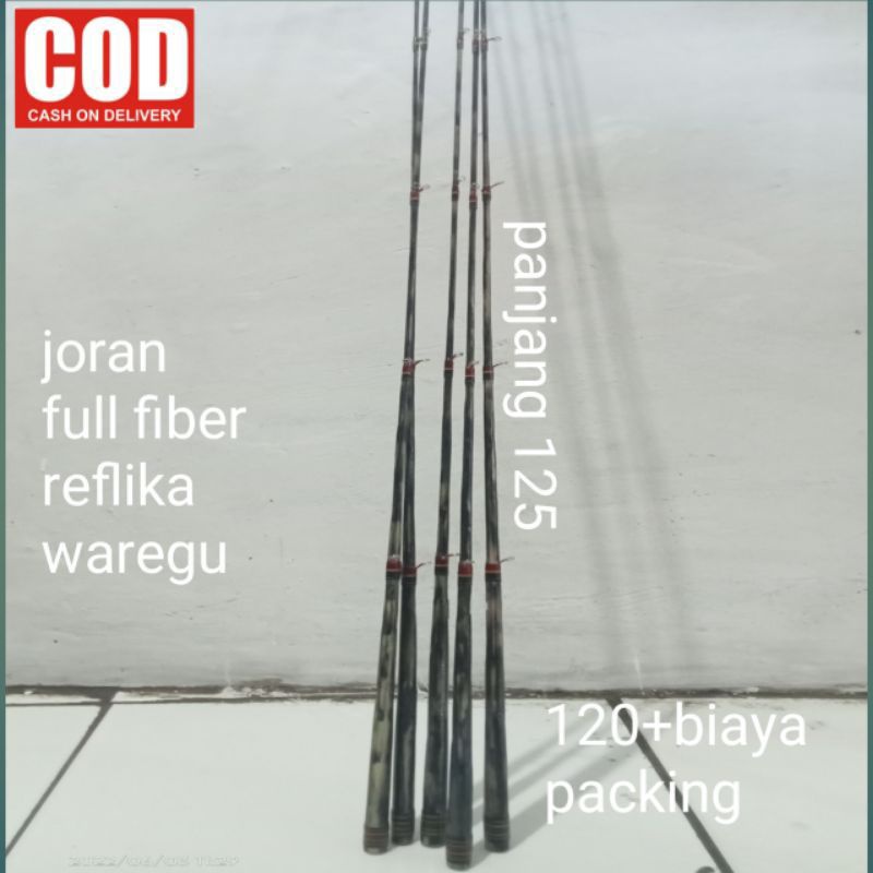 joran full fiber replika waregu 125cm