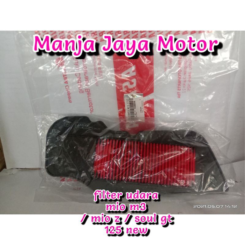 filter udara / saringan udara for mio m3 / soul gt 125 new robot / mio z