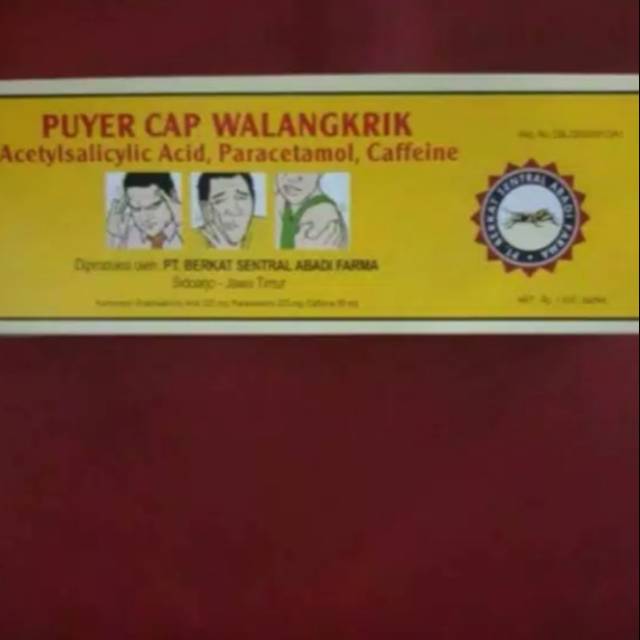 Puyer cap walangkrik