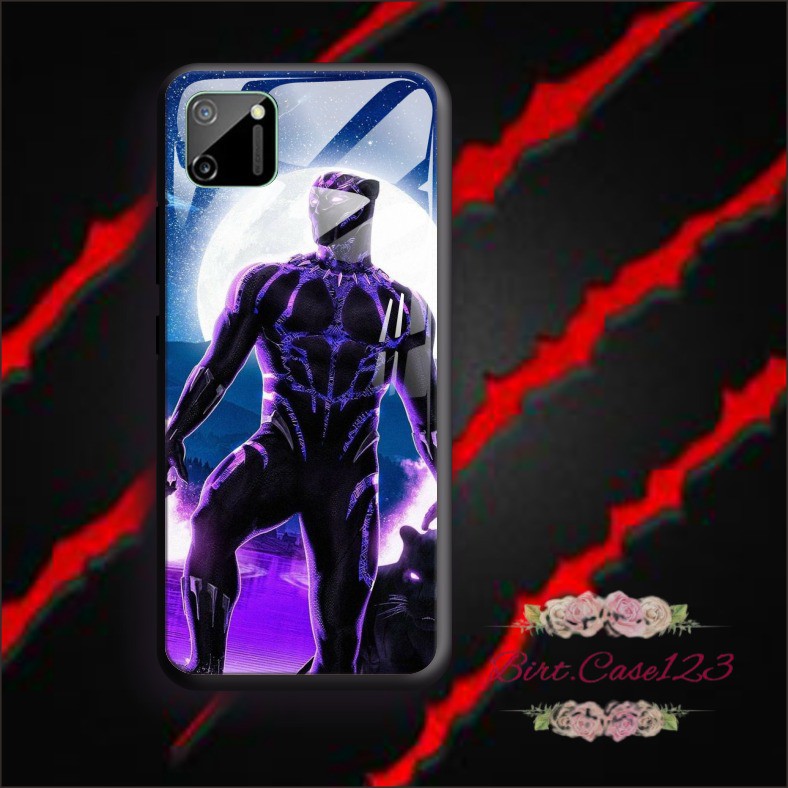 BC Case Gambar BLACK PHANTER back case glass samsung j2prime j3 j5 a01 a51 a71 a10s a20s a30s a50s