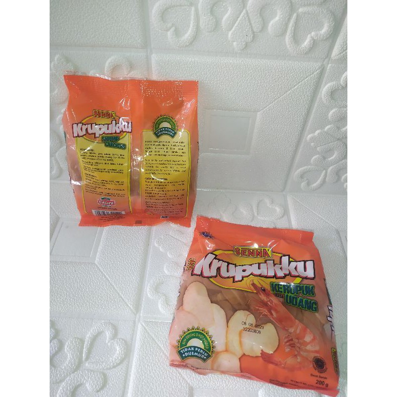 

Kerupuk Senna Rasa Udang 200gr