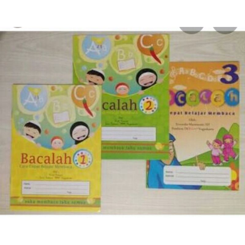 buku bacalah jilid 1 , 2, 3
