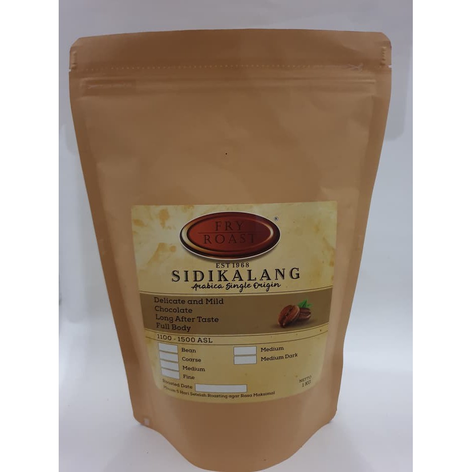 

KOPI ARABIKA SIDIKALANG 1 KG BIJI/BUBUK - kkp2113