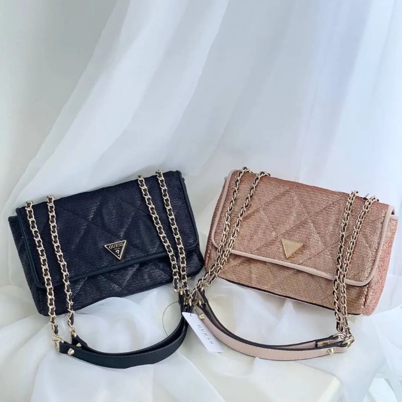 GUESSS Cessily Sequins Convertible Crossbody