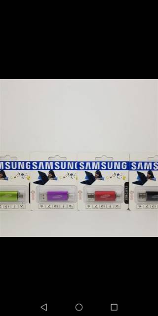 Flashdisk otg samsung 32gb / flash disk usb drive 2.0 samsung otg 32gb