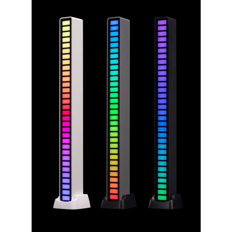 Lampu Simfoni LED, Lampu Kontrol Suara RGB, Lampu Ambient Dalam Mobil, Kontrol Suara Desktop Lampu Irama Musik, Lampu Dekorasi Pesta