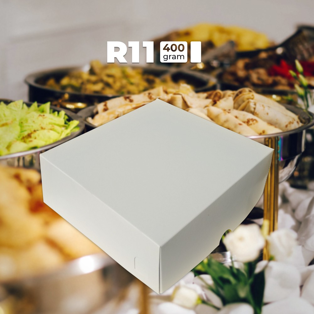 

Dus Nasi / Kue 25cm x 25cm R11 400gr Polos Apa Kabar