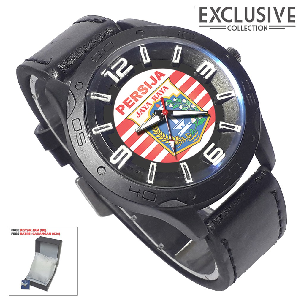 Jam Tangan PERSIJA Kalep Hitam (Exclusive)