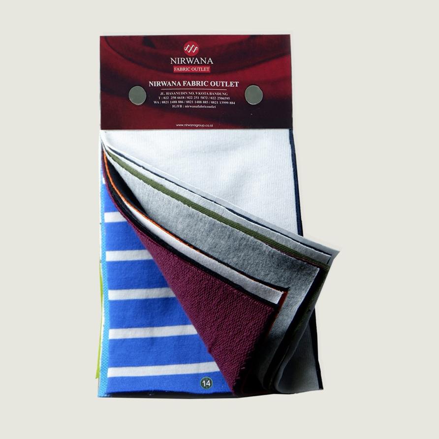 ✭ KATALOG HANDFEEL SAMPLE KAIN NIRWANA FABRIC OUTLET ❀