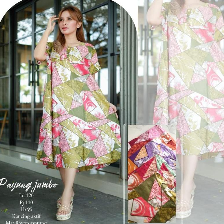 Grosir  Daster payung Rayon Busui Adem Murah Viral Kekinian Remaja Santai Rumahan