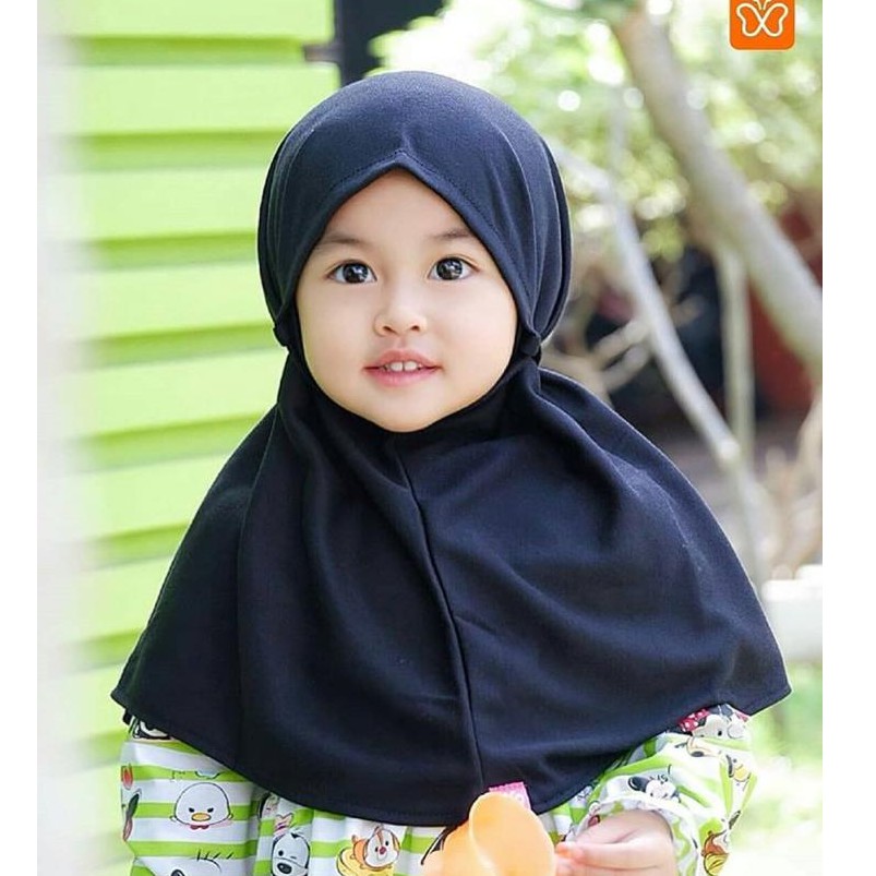  Jilbab  Tali Aisyah Bayi Anak  2  5 Tahun  Jersey Tali Size M 