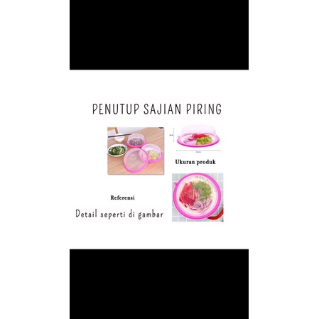 PENUTUP SAJIAN PIRING VIRAL