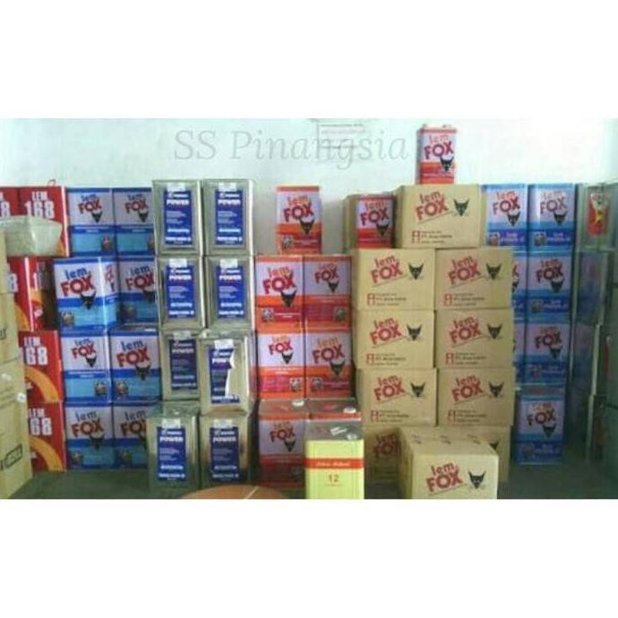 

Terlaris LEM FOX BIRU 2.5KG / LEM KARPET SENDAL KULIT KAYU HPL KARET Baru