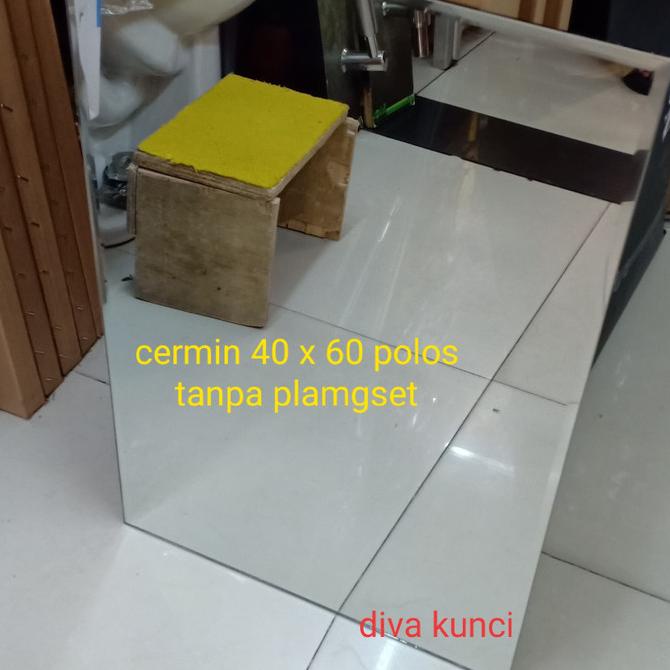 ~~~~~] cermin persegi polos 40 x 60