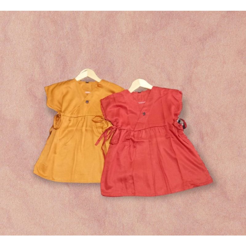 Dress Kimono Anak Model Kimono Dress Anak Kimono anak Rayon Twill