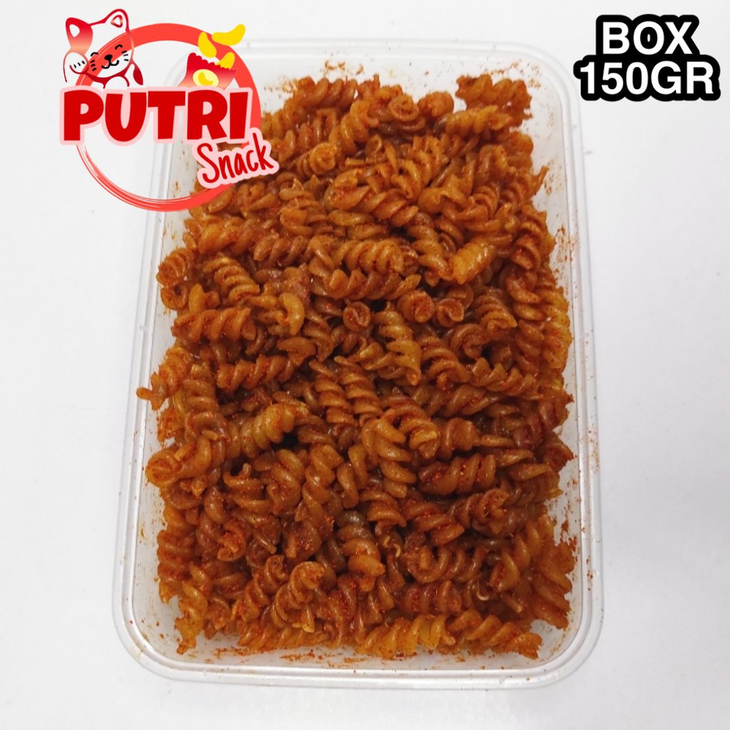 

Makaroni Spiral / Uril 150gr Box Seblak Kering