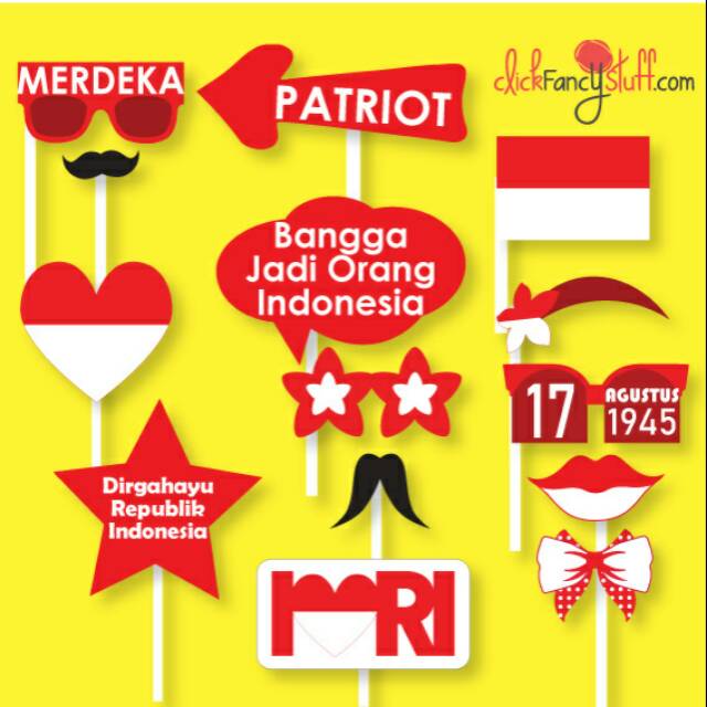 Jual Props Republik Indonesia dekorasi HUT RI 17 Agustus | Shopee Indonesia