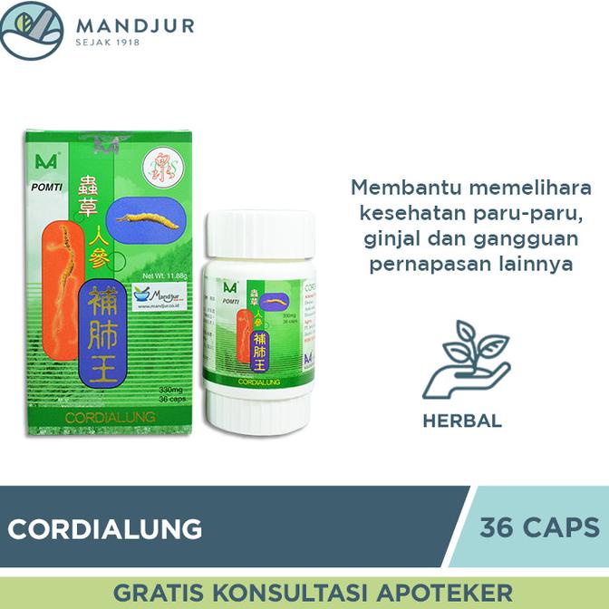 Cordialung - Obat Kesehatan Paru-Paru